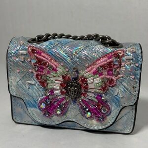 KURT GEIGER LONDON Micro Kensington Butterfly Convertible Crossbody Bag
